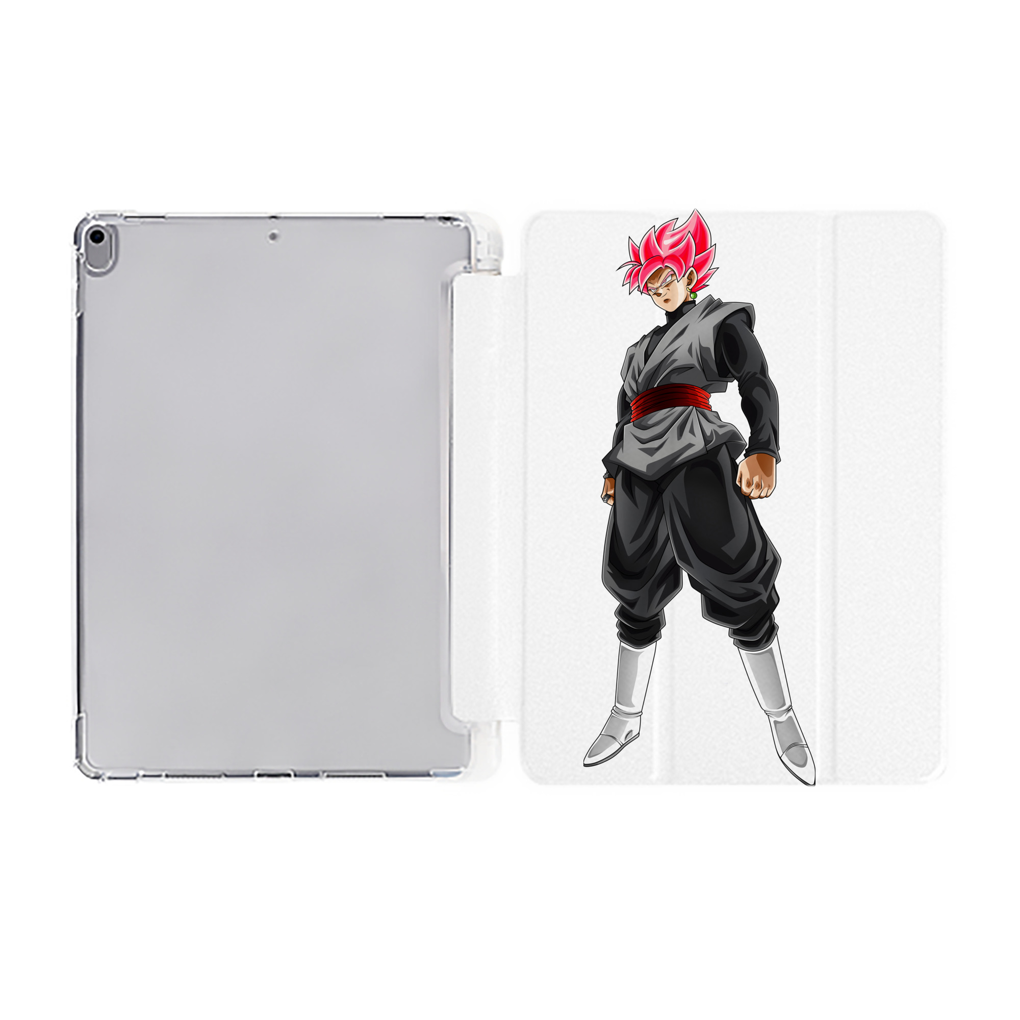 （画像用） ドラゴンボール ベジット DRAGON BALL Vegetto IPad ケース ペン収納付き 三つ折りスタンド PUレザー×シリコン 対応機種9.5/10.5/10.9インチ